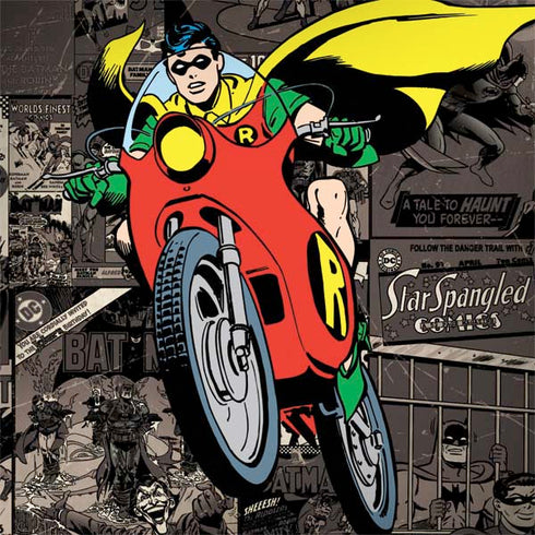 DC Comics Robin Vintage Action pose pattern Surface Book 2 15in Skin